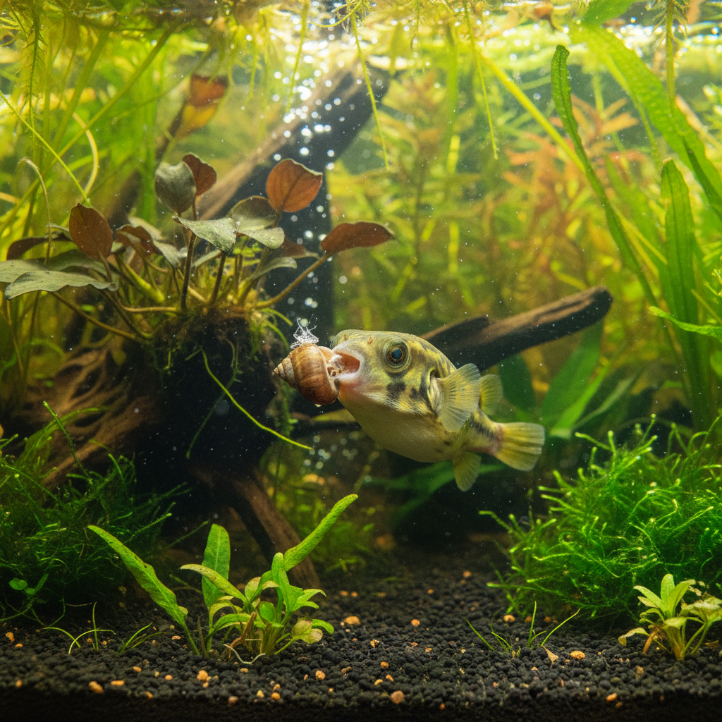 Puff Daddy eating snail